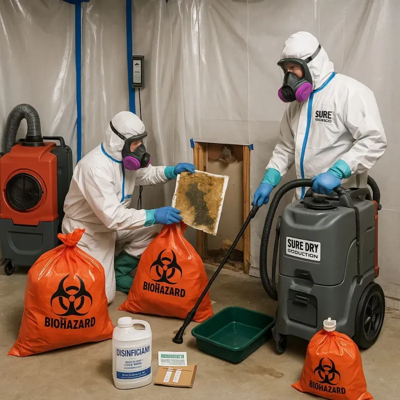 Contaminated Water Handling Protocols process in Sequim, WA