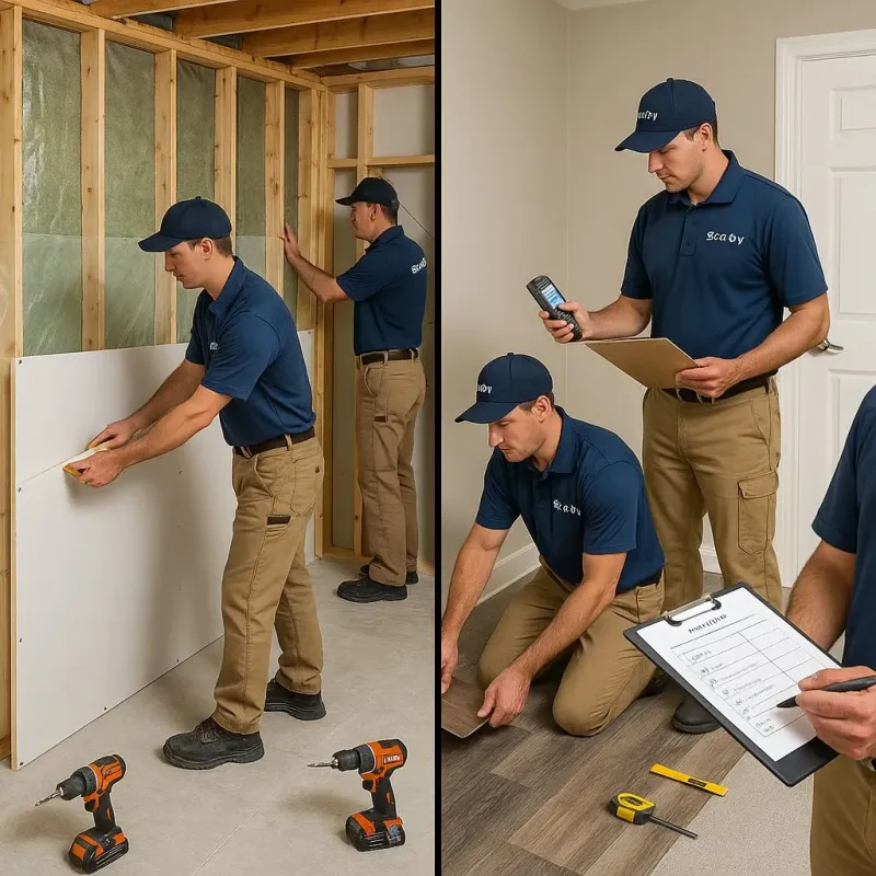 Repairs and Reconstruction process in Sequim, WA